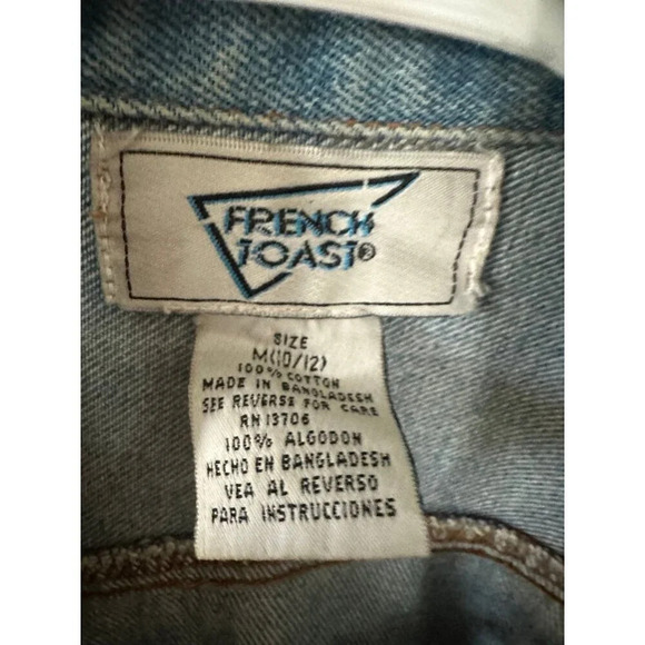 French Toast size medium 10/12 Jean Jacket - Picture 4 of 6